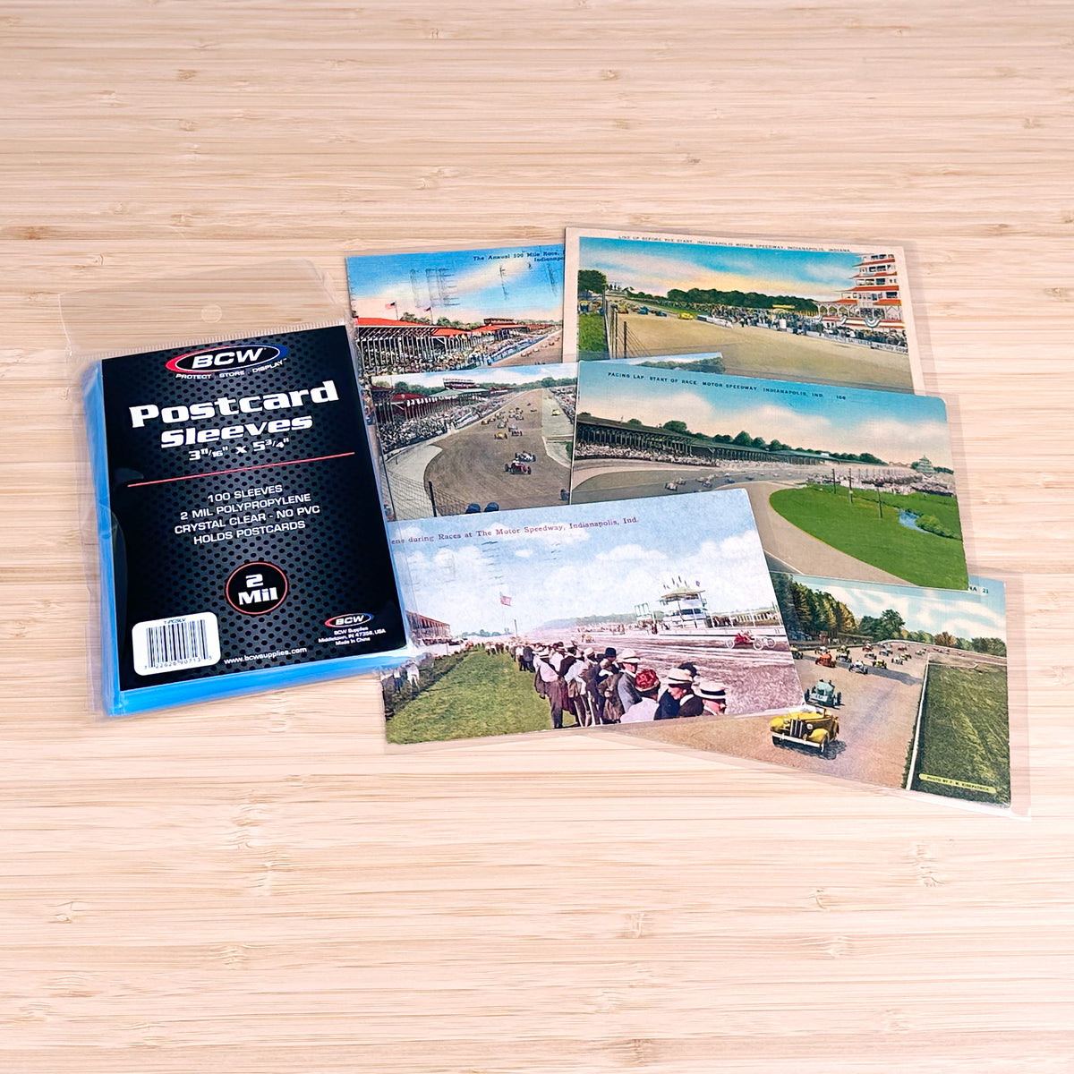 BCW Postcard Sleeves – front product view