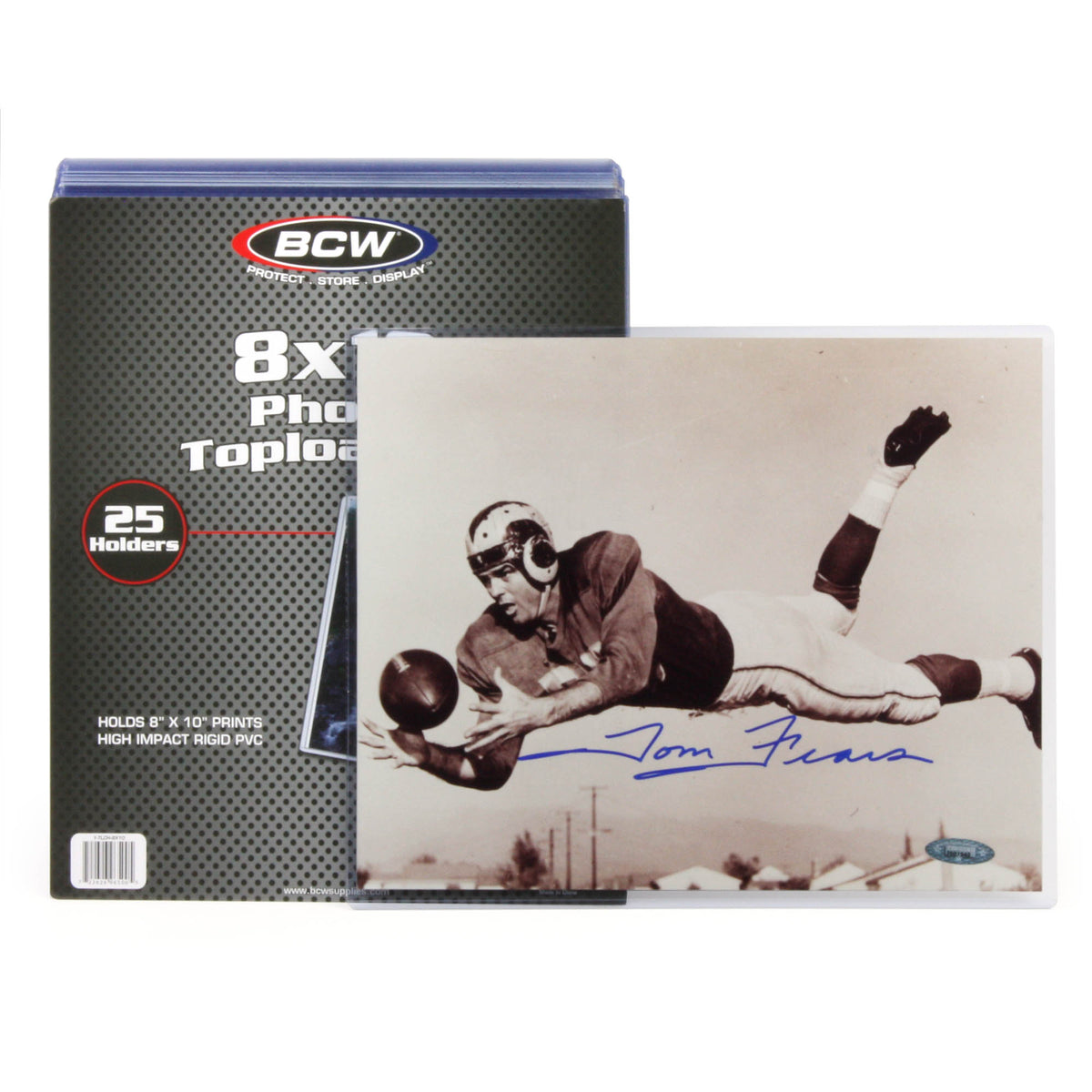 BCW 8 × 10 Rigid Photo Protector – front product view