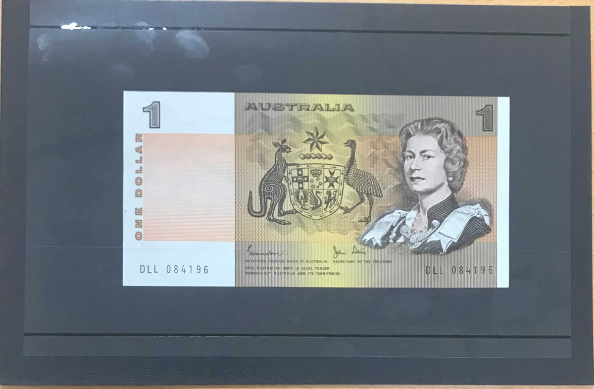 Hagner 1/2 Page (1 Strip) - Black (Pack of 100) Banknote holder