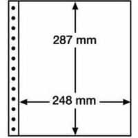 LIGHTHOUSE R-sheets, 1-way division, black, pack of 5
