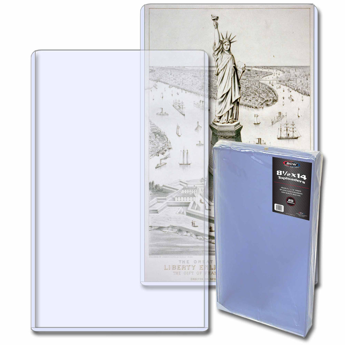 BCW 8.5 × 14 Rigid Photo Protector – product image 1