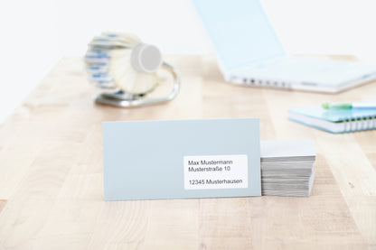 Premium A4 Address Labels, 14UP, 100 Sheets