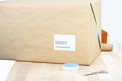 Premium A4 Address Labels, 1UP, 100 Sheets