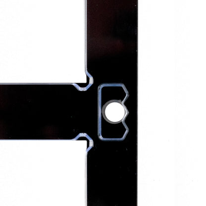 BCW Magnetic 2-Card Holder - 35pt. Black Border – front product view