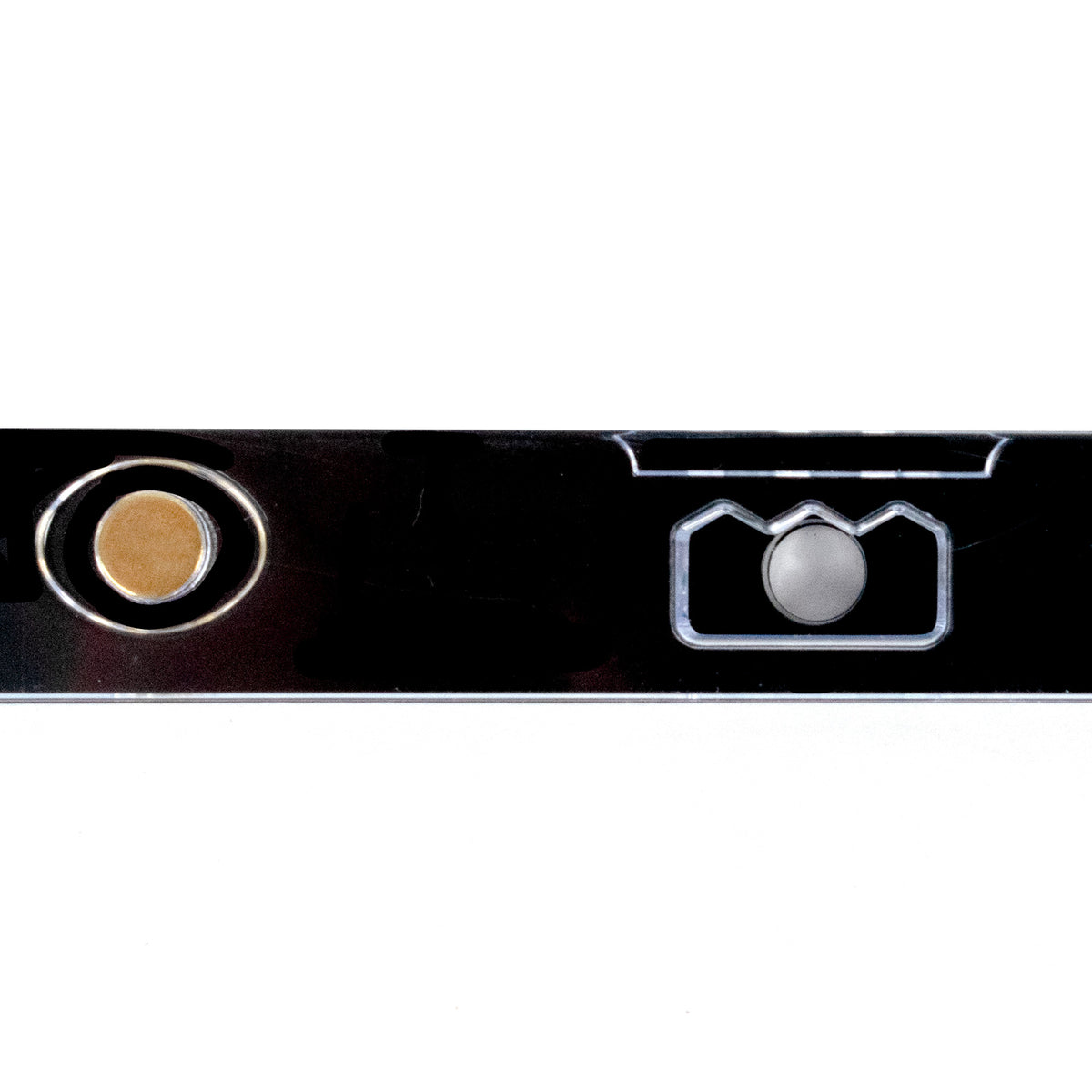 BCW Magnetic 2-Card Holder - 35pt. Black Border – front product view
