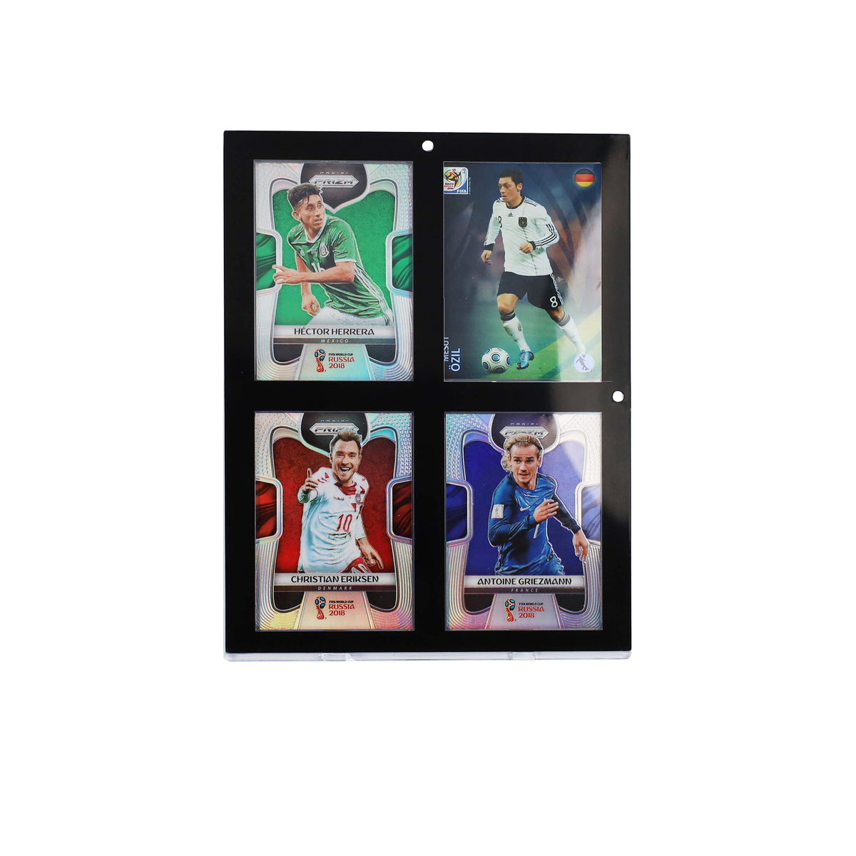 BCW Magnetic 4-Card Holder - 35pt. Black Border – front product view