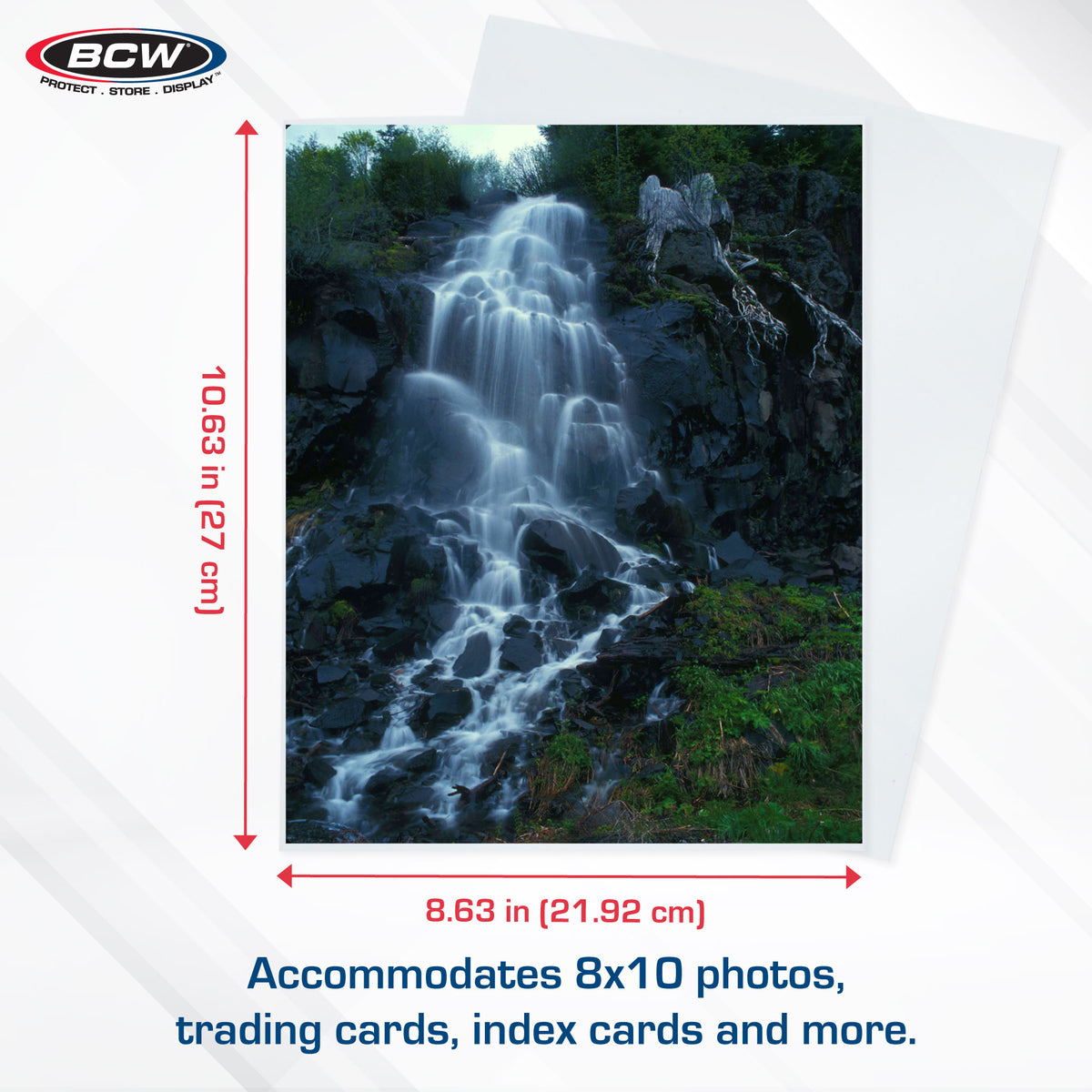 BCW 8 x 10 Photo Sleeves – dimensions and specifications