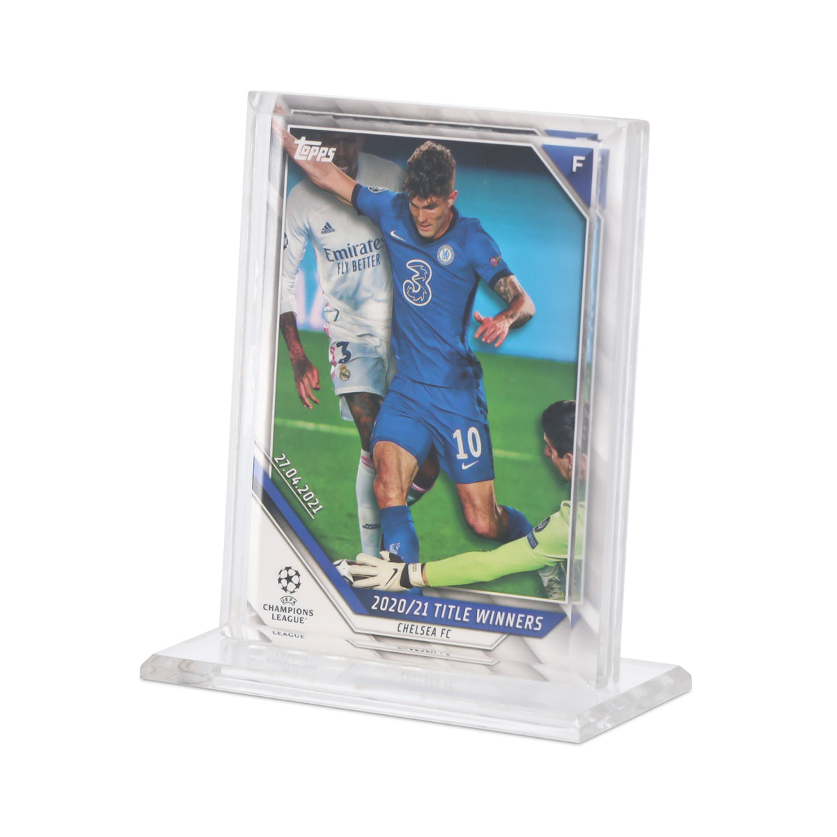 BCW Acrylic Card Stand - Vertical – front product view