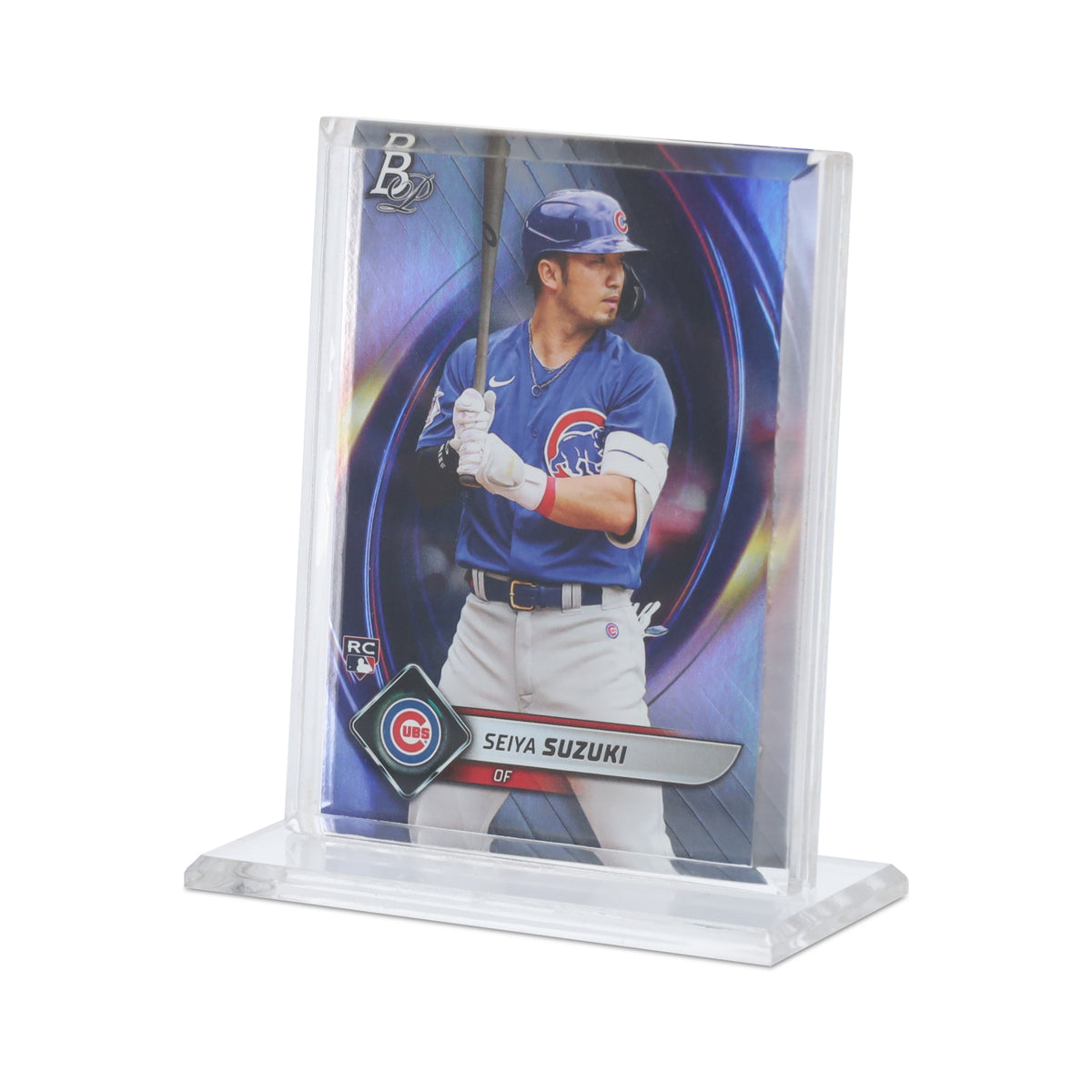 BCW Acrylic Card Stand - Vertical – front product view