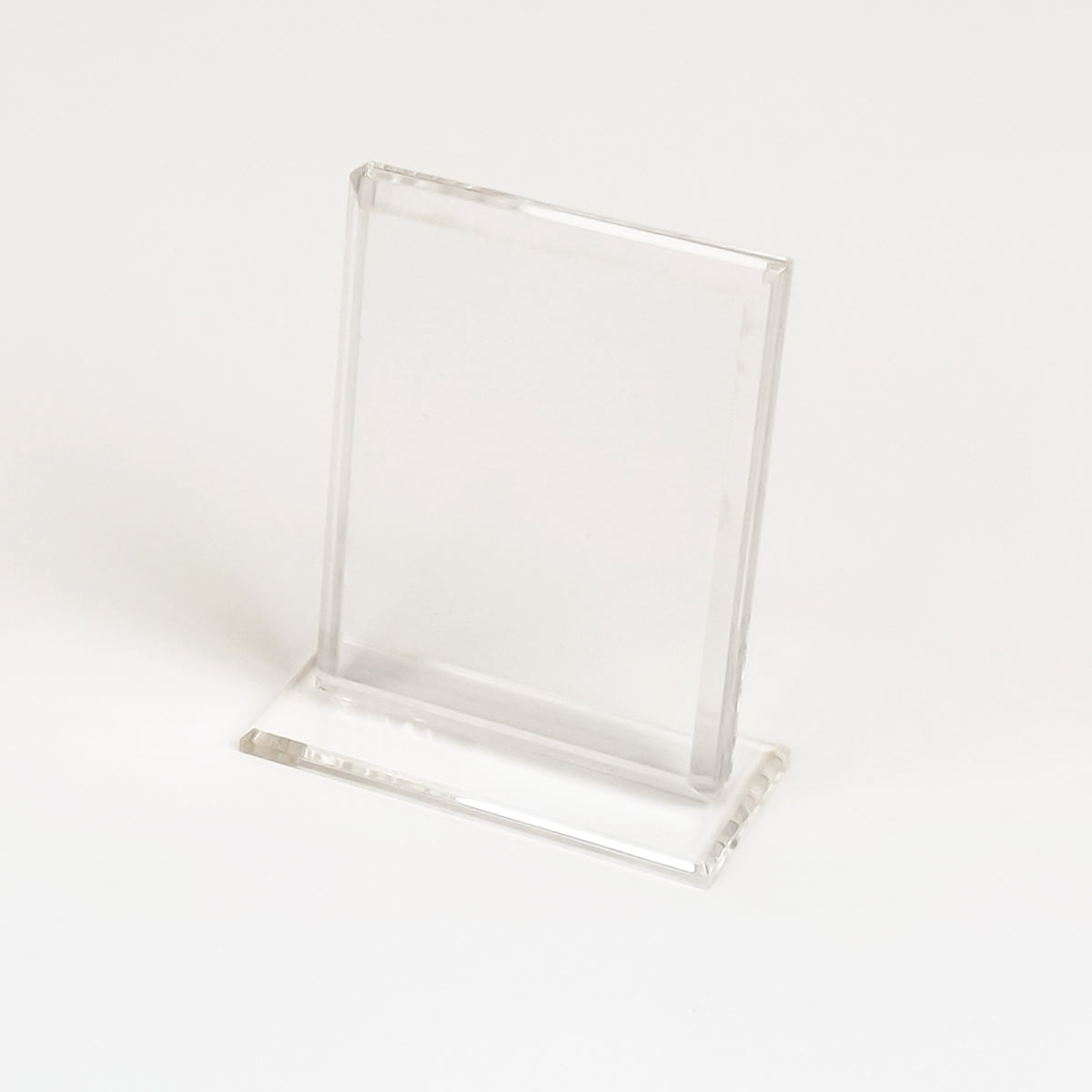 BCW Acrylic Card Stand - Vertical – front product view