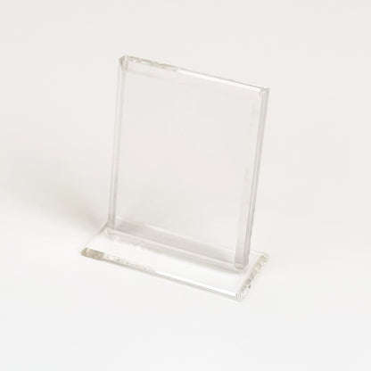 BCW Acrylic Card Stand - Vertical – front product view