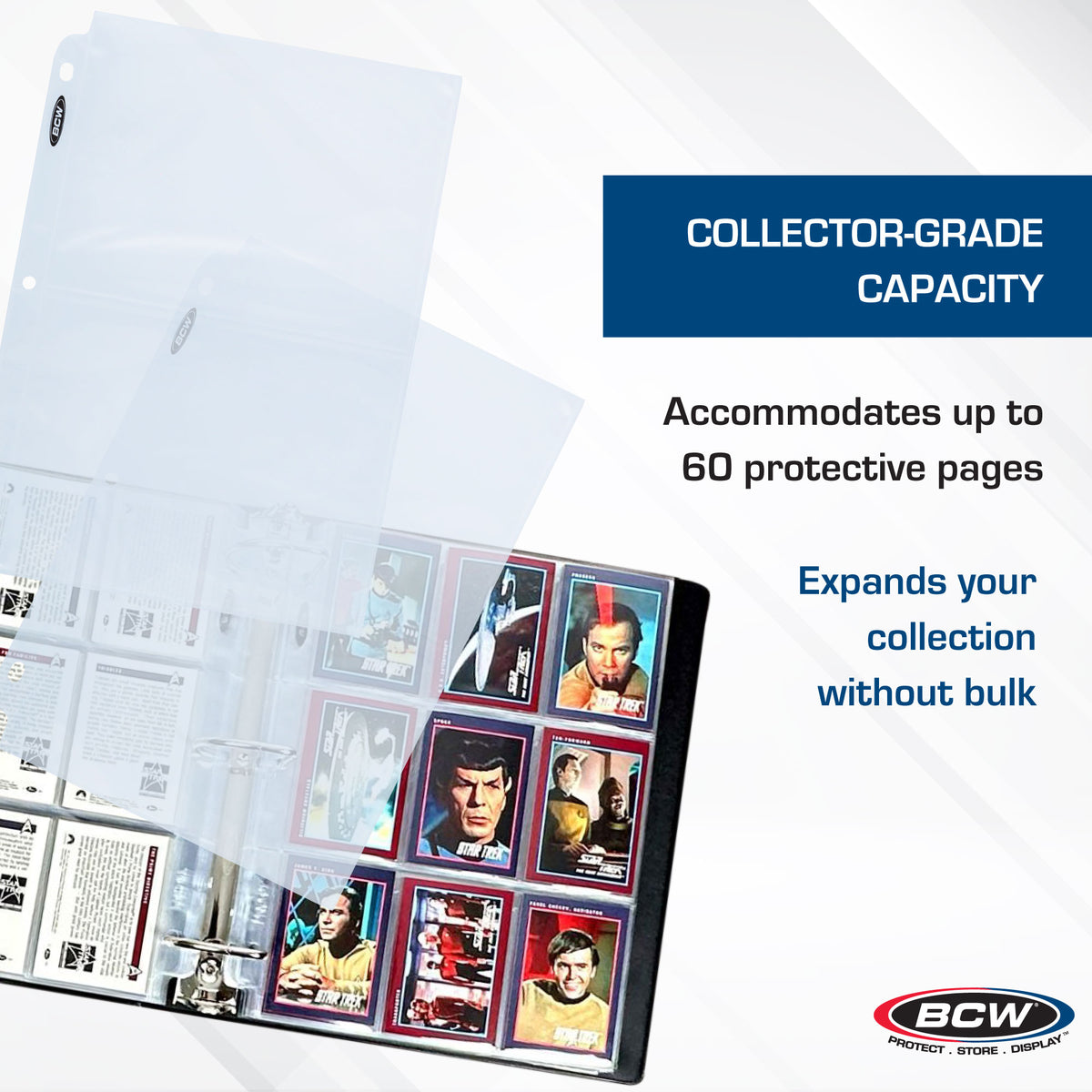 BCW 2 In. Album - Plain - Black – dimensions and specifications