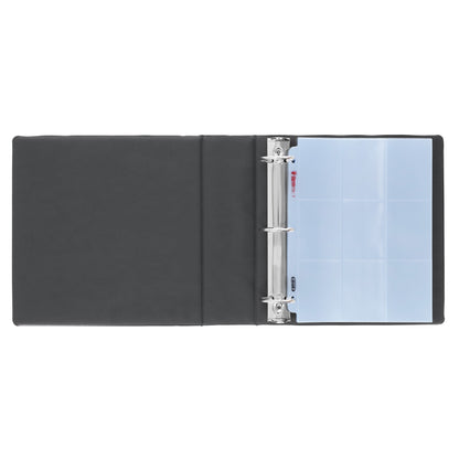 BCW 3 In. Album - Baseball - Black – open view