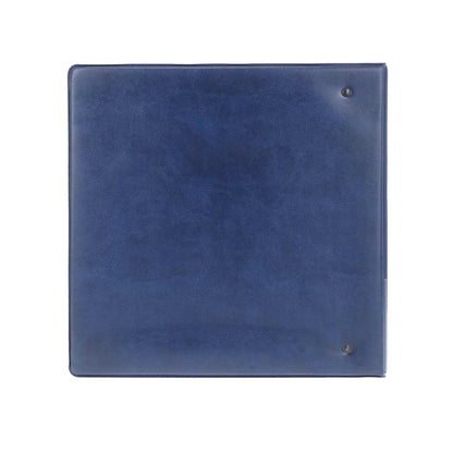 BCW 3 In. Album - Baseball - Blue – rear view