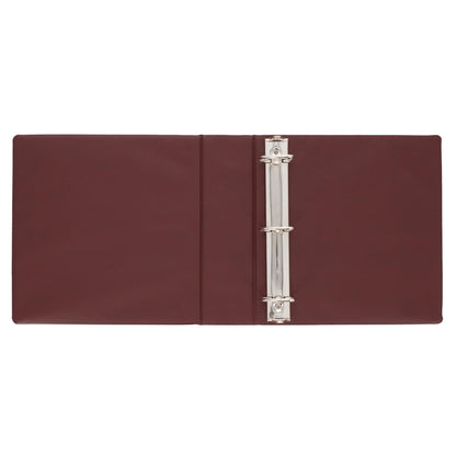 BCW 3 In. Album - Baseball - Burgundy – open view