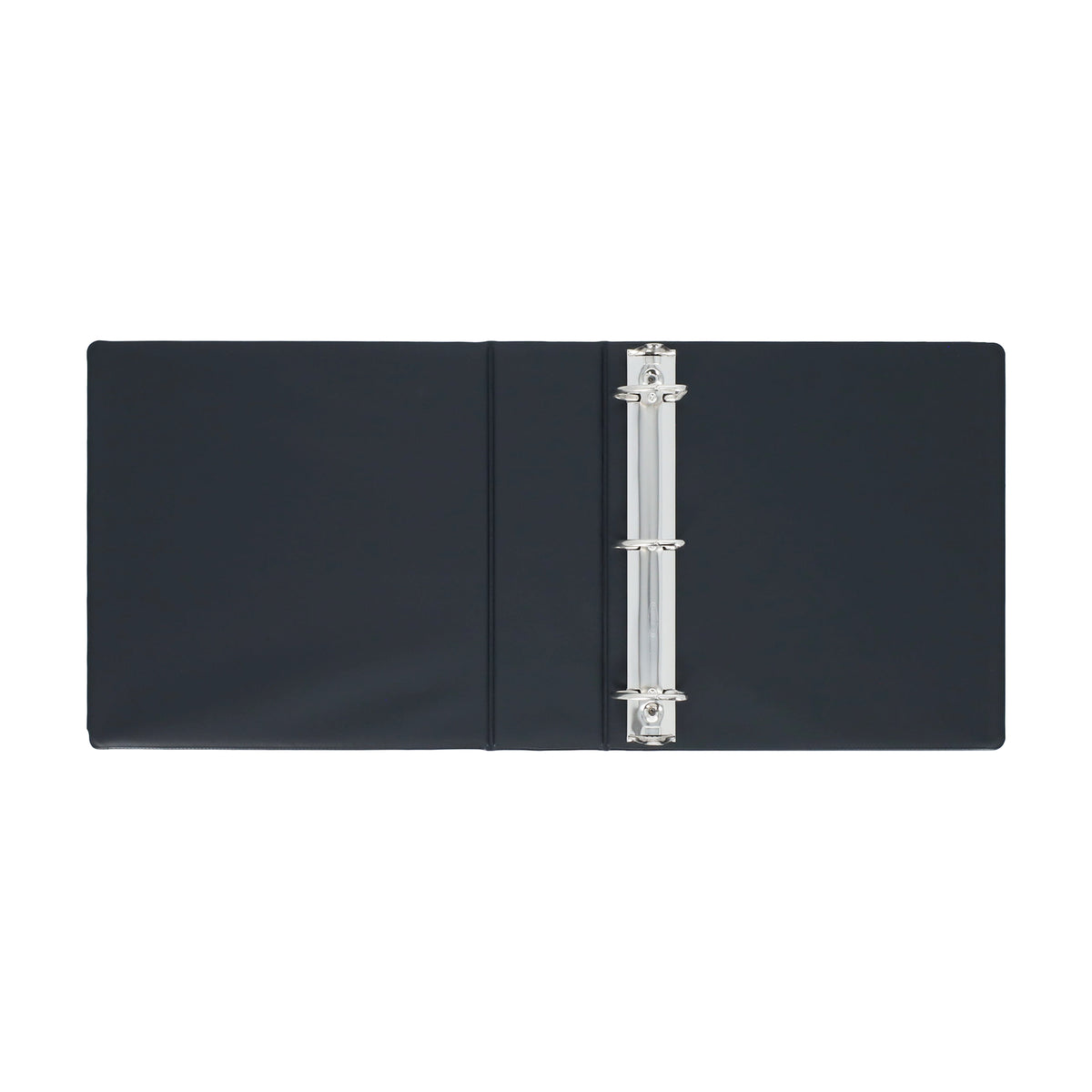 BCW 3 In. Album - Football - Black – open view