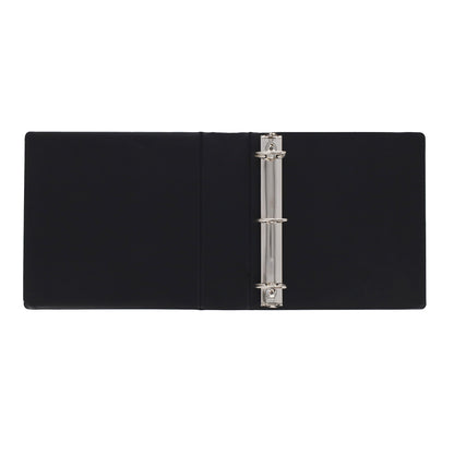 BCW 3 In. Album - Sports Card Collection - Black – open view