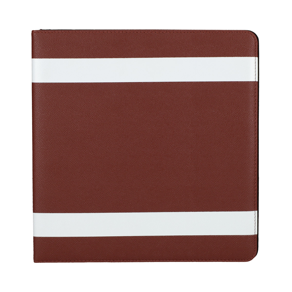 BCW 3 In. Album-Football Collectors - Premium Brown – front product view