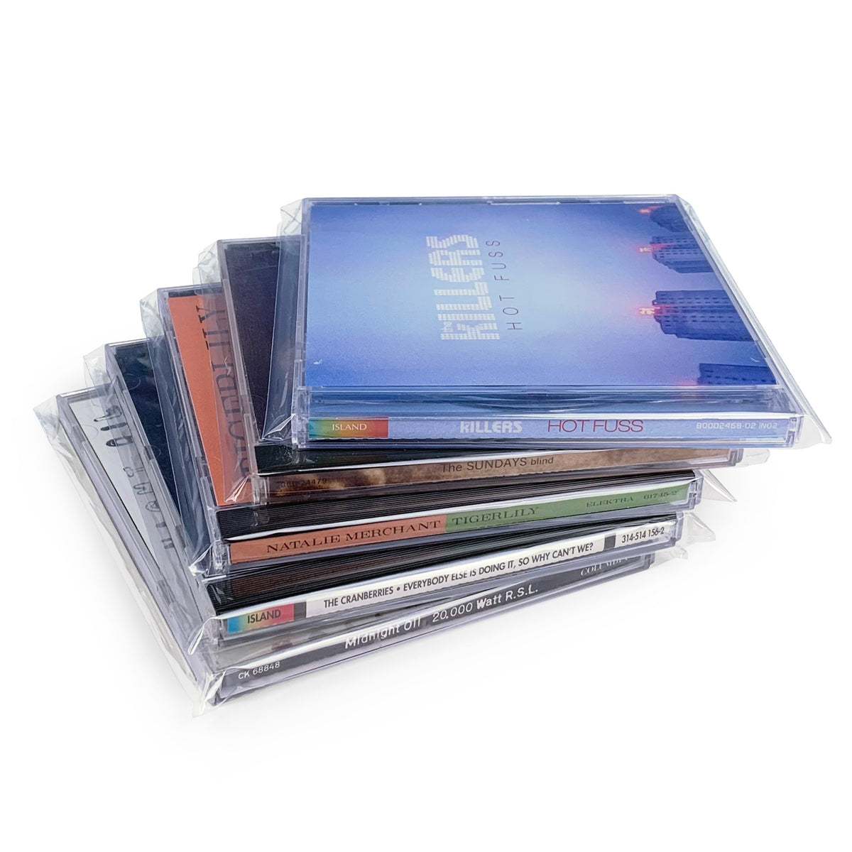 BCW Resealable CD Bag - Jewel Case – front product view