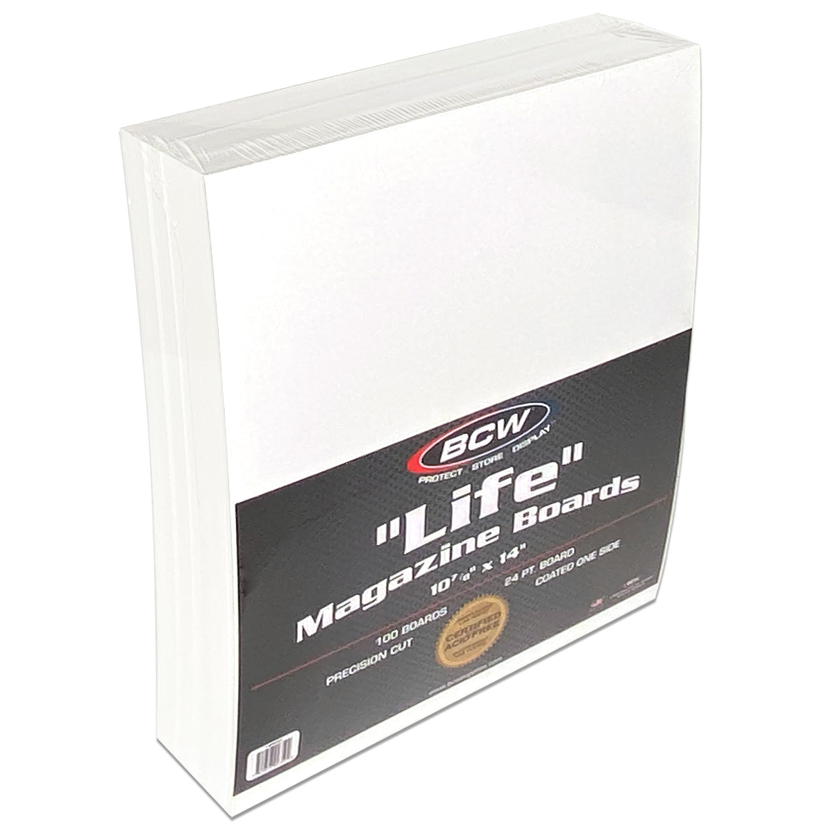 BCW Life Magazine Backing Boards – front product view