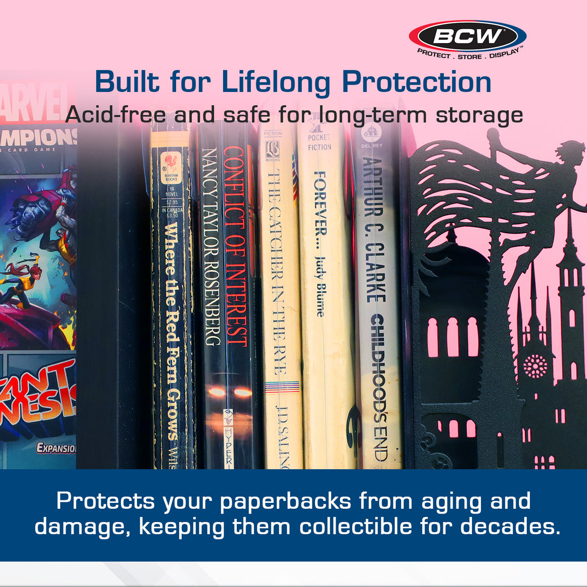BCW Paperback Book Bags – dimensions and specifications
