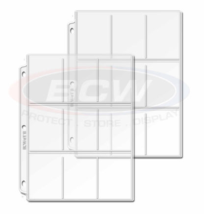 BCW Vinyl 9-Pocket Page (No.2) – front product view