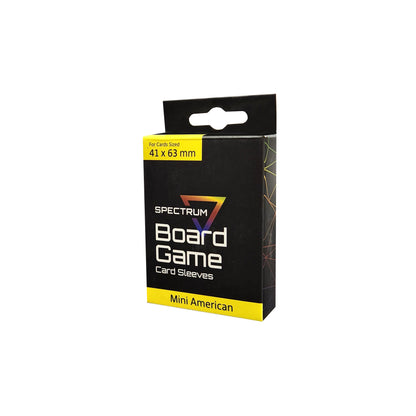 BCW Board Game Sleeves - Mini American (41MM x 63MM) – front product view