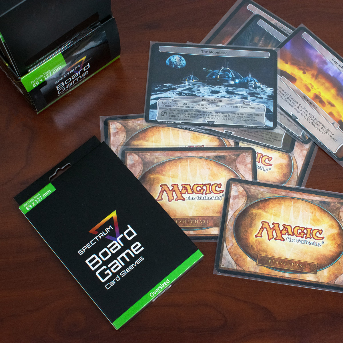 BCW Board Game Sleeves - Double Size (89MM x 127MM) – front product view