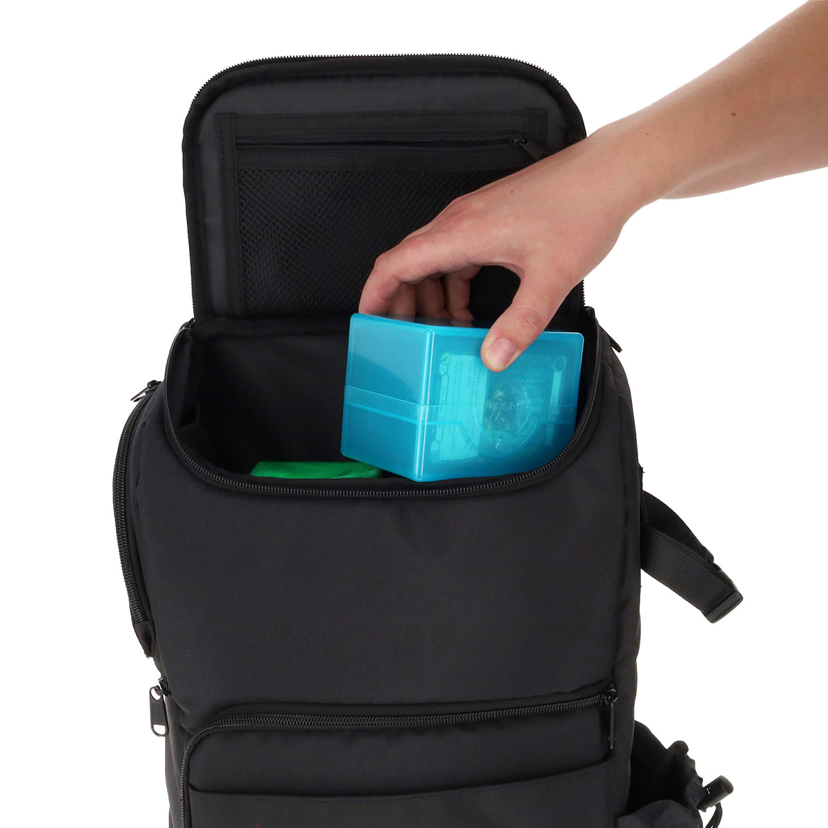 BCW Tcg Backpack - Black – in-use view