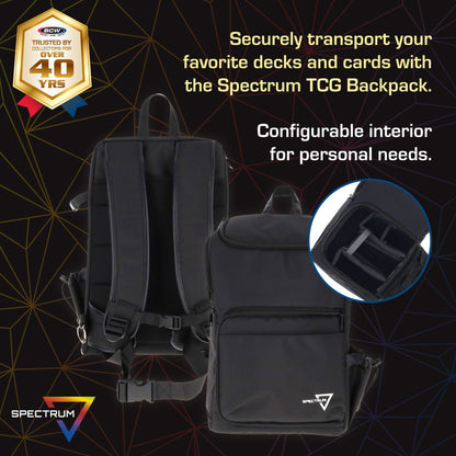 BCW Tcg Backpack - Black – dimensions and specifications
