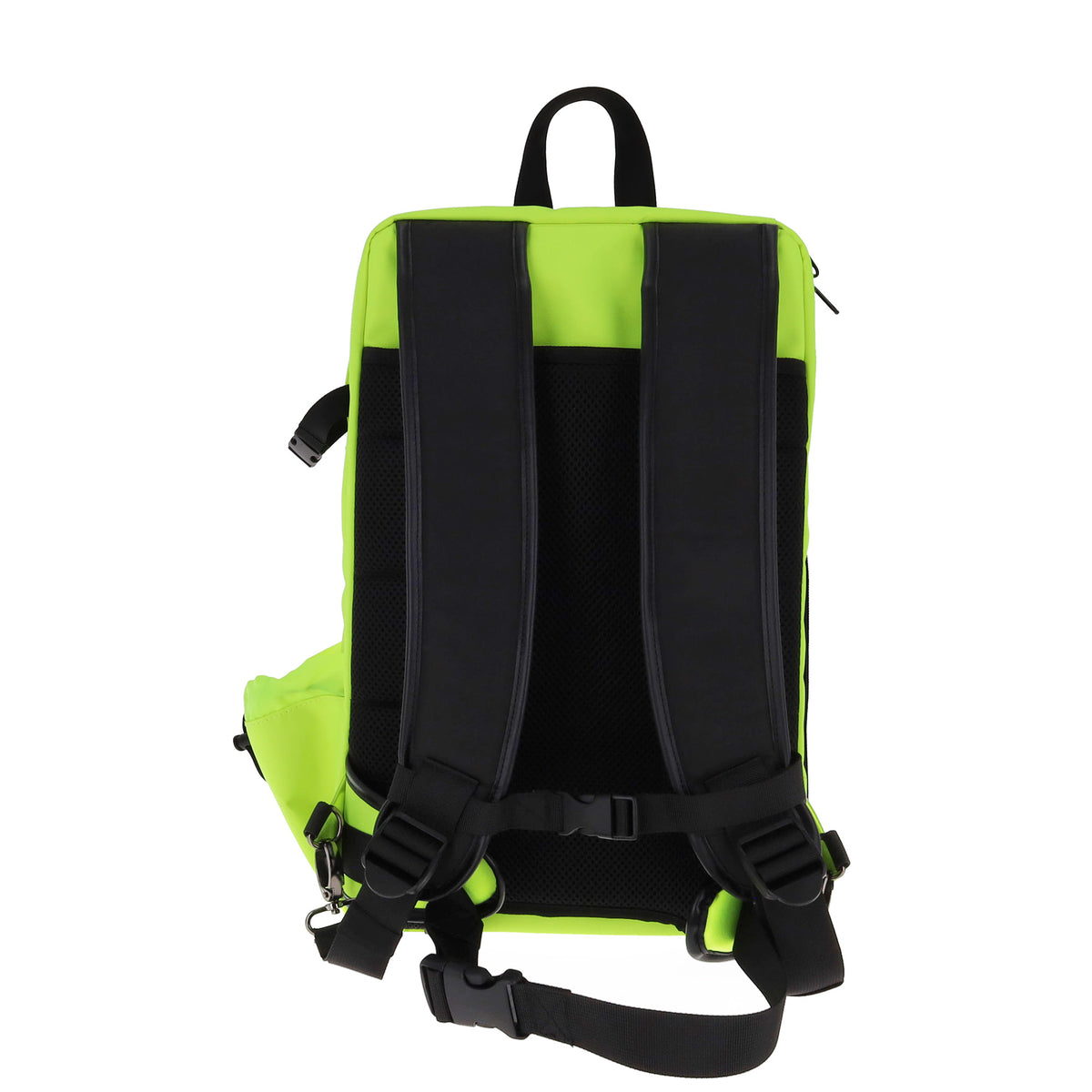 BCW Tcg Backpack - Radioactive Green – rear view
