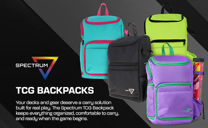 BCW Tcg Backpack - Gamma Purple – front product view