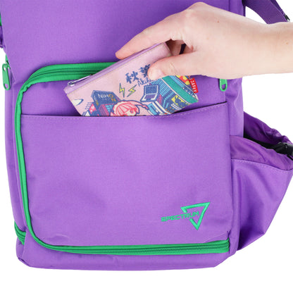 BCW Tcg Backpack - Gamma Purple – front product view