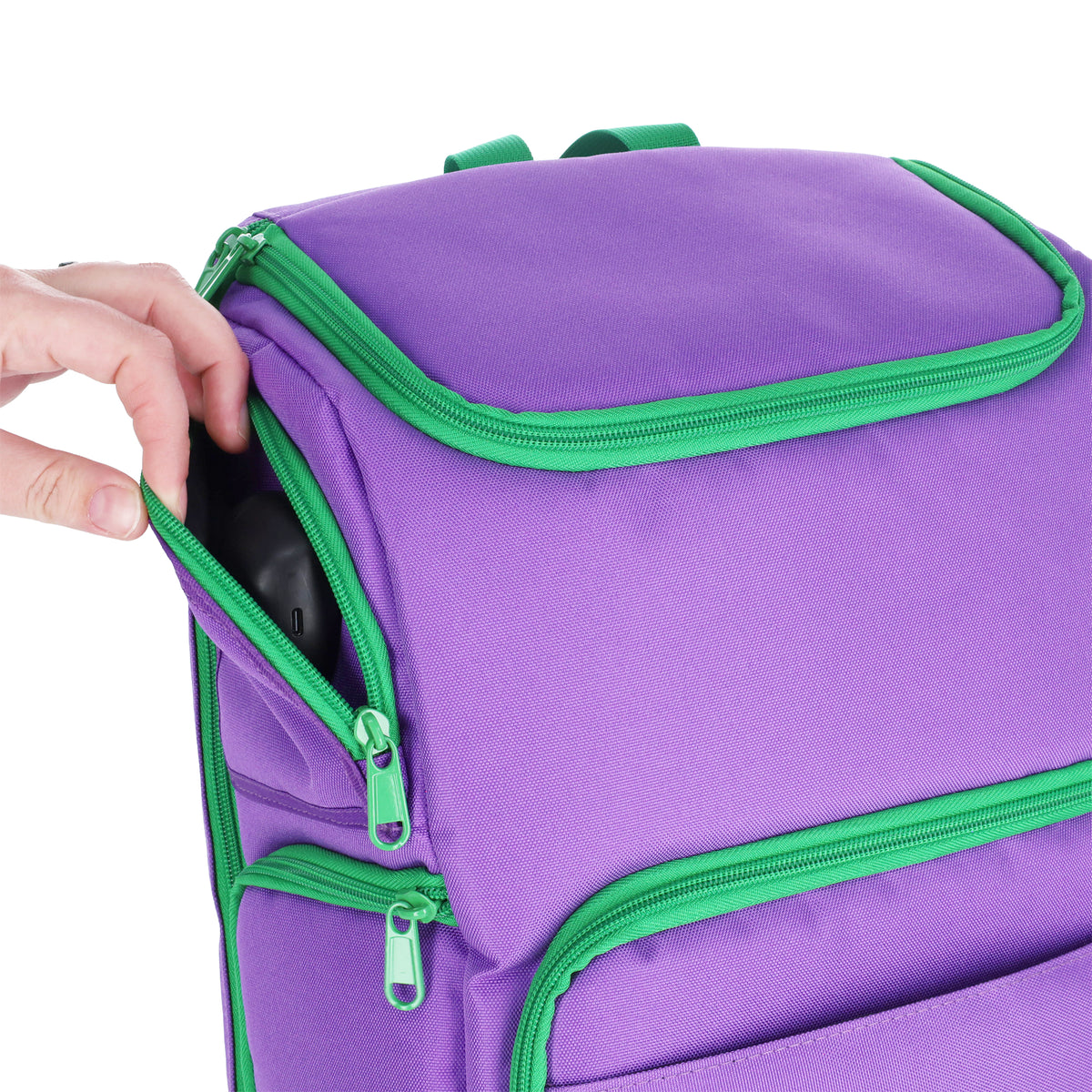 BCW Tcg Backpack - Gamma Purple – front product view