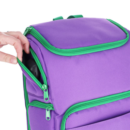 BCW Tcg Backpack - Gamma Purple – front product view