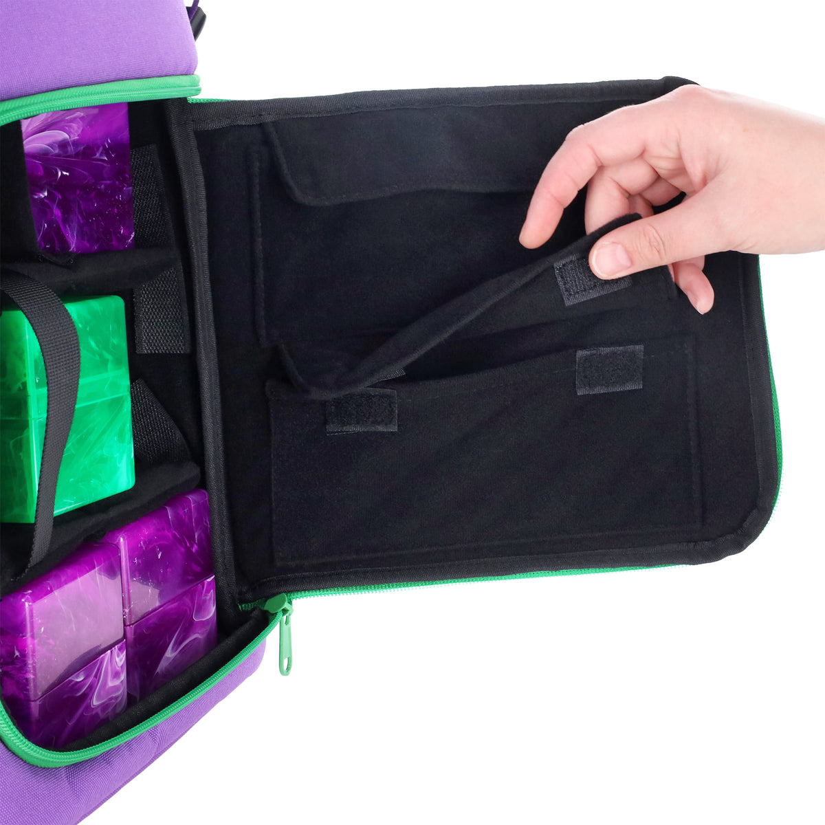 BCW Tcg Backpack - Gamma Purple – front product view