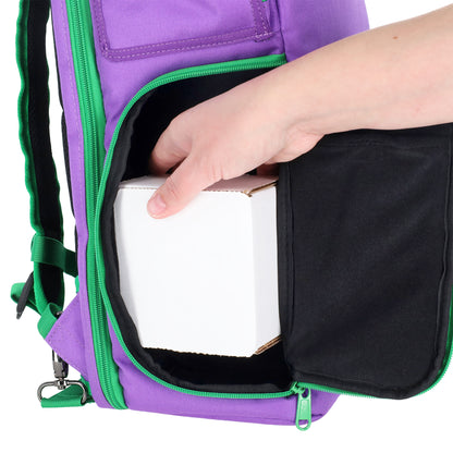 BCW Tcg Backpack - Gamma Purple – front product view