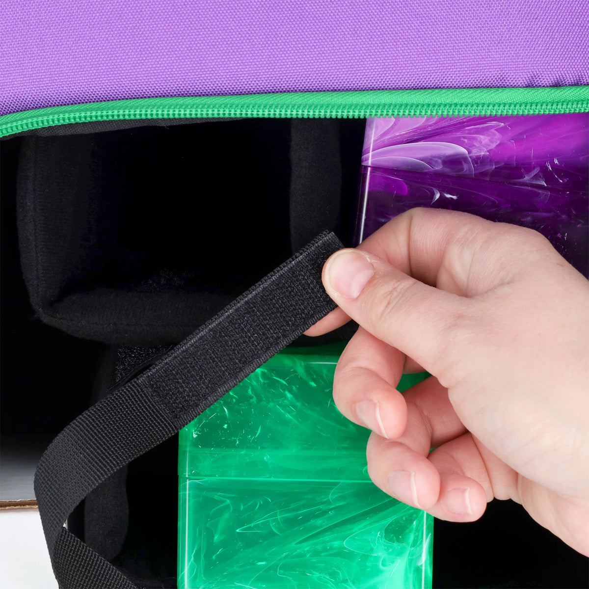 BCW Tcg Backpack - Gamma Purple – front product view