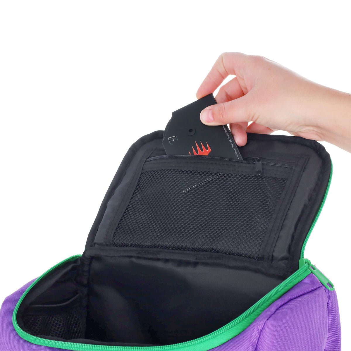 BCW Tcg Backpack - Gamma Purple – front product view
