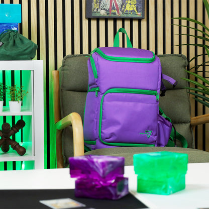 BCW Tcg Backpack - Gamma Purple – front product view