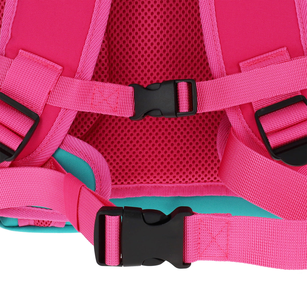 BCW Tcg Backpack - Cyber Pink/Teal – front product view