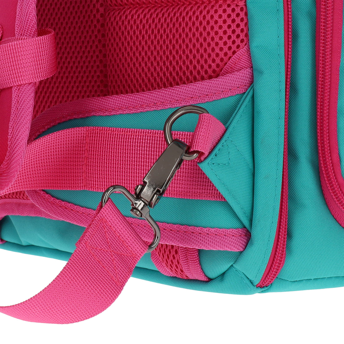 BCW Tcg Backpack - Cyber Pink/Teal – front product view