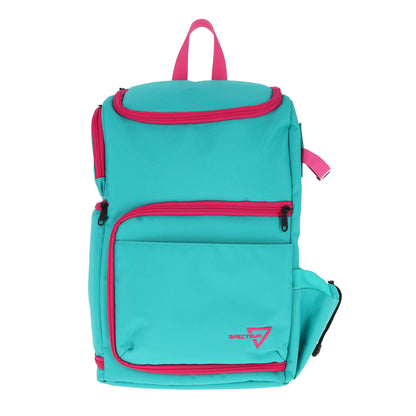 BCW Tcg Backpack - Cyber Pink/Teal – front product view