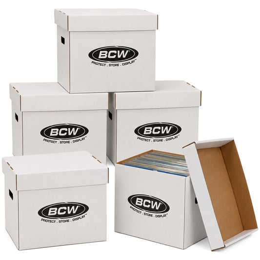 BCW product image — SKU 1-BX-33RPM-BOX — 1-BX-33RPM Main 5 Pack.jpg