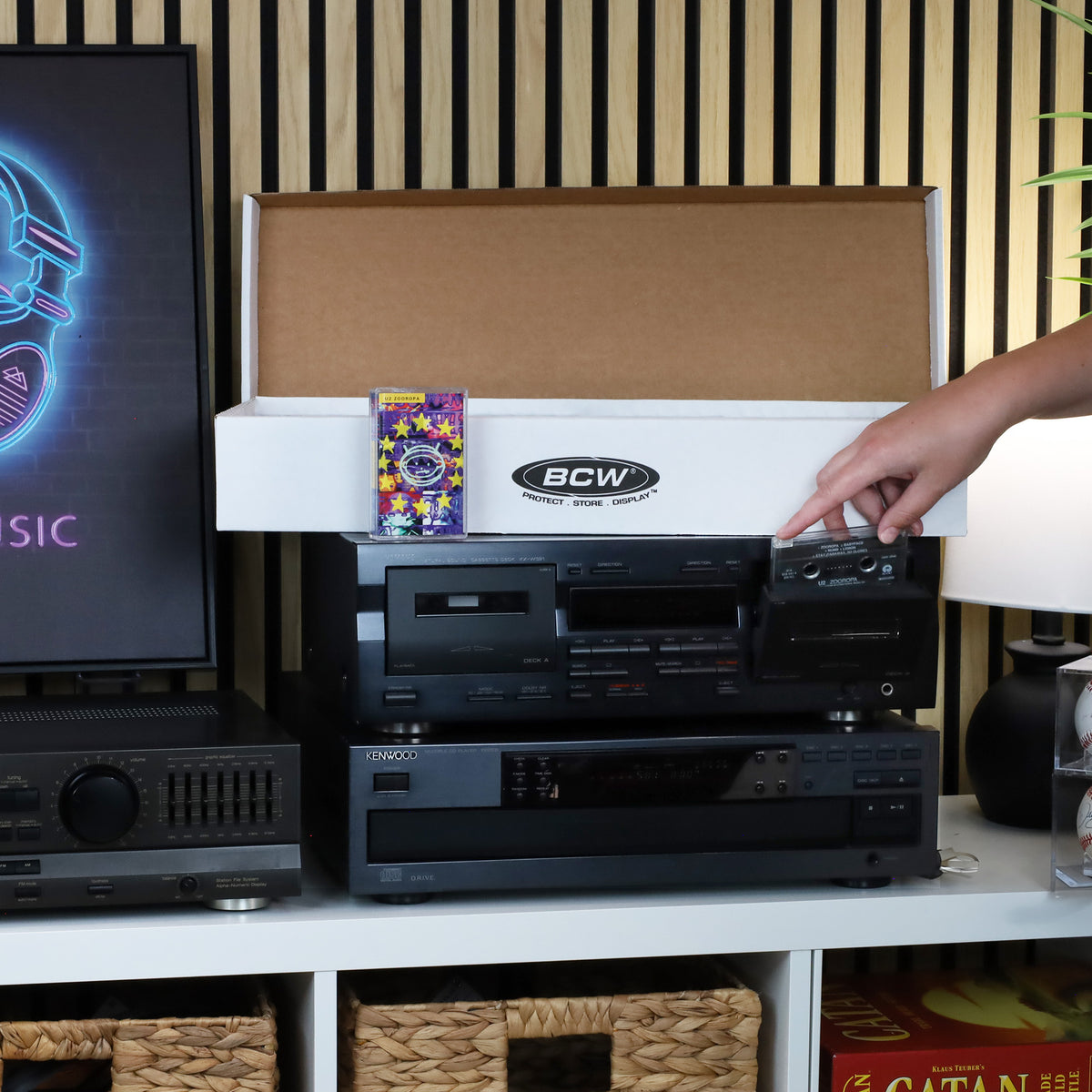 BCW product image — SKU 1-BX-CASSETTE — 1-BX-CASS_lifestyle3.jpg