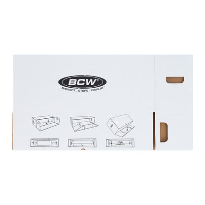 BCW product image — SKU 1-BX-LONG — 1-BX-LONG_unfolded-instructions.jpg
