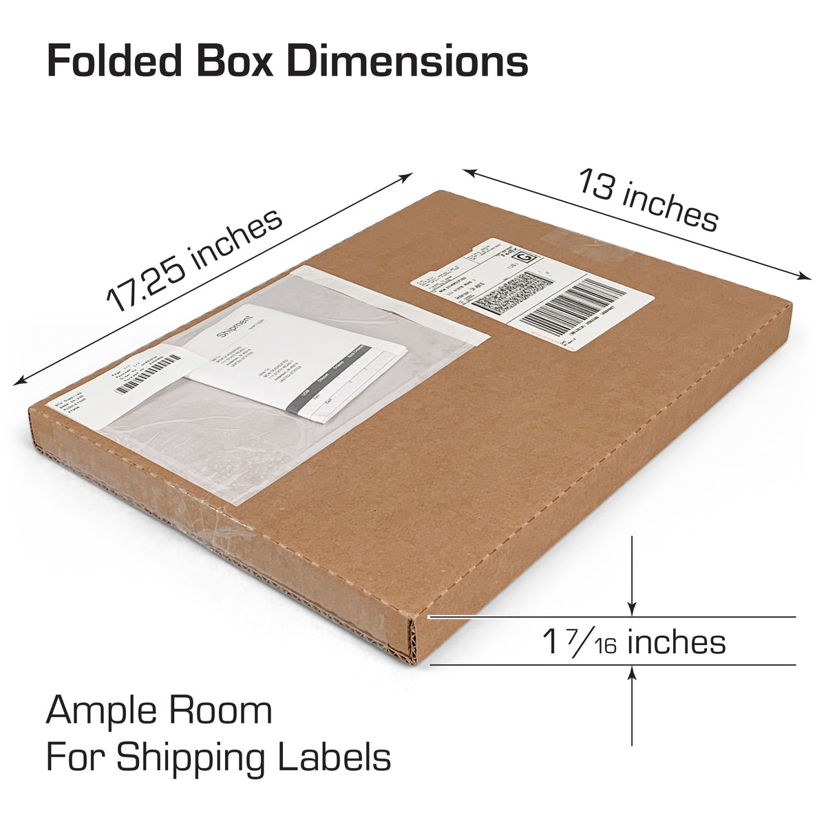 BCW Deluxe 12-Inch Record Mailer (Price Per Bundle) – dimensions and specifications
