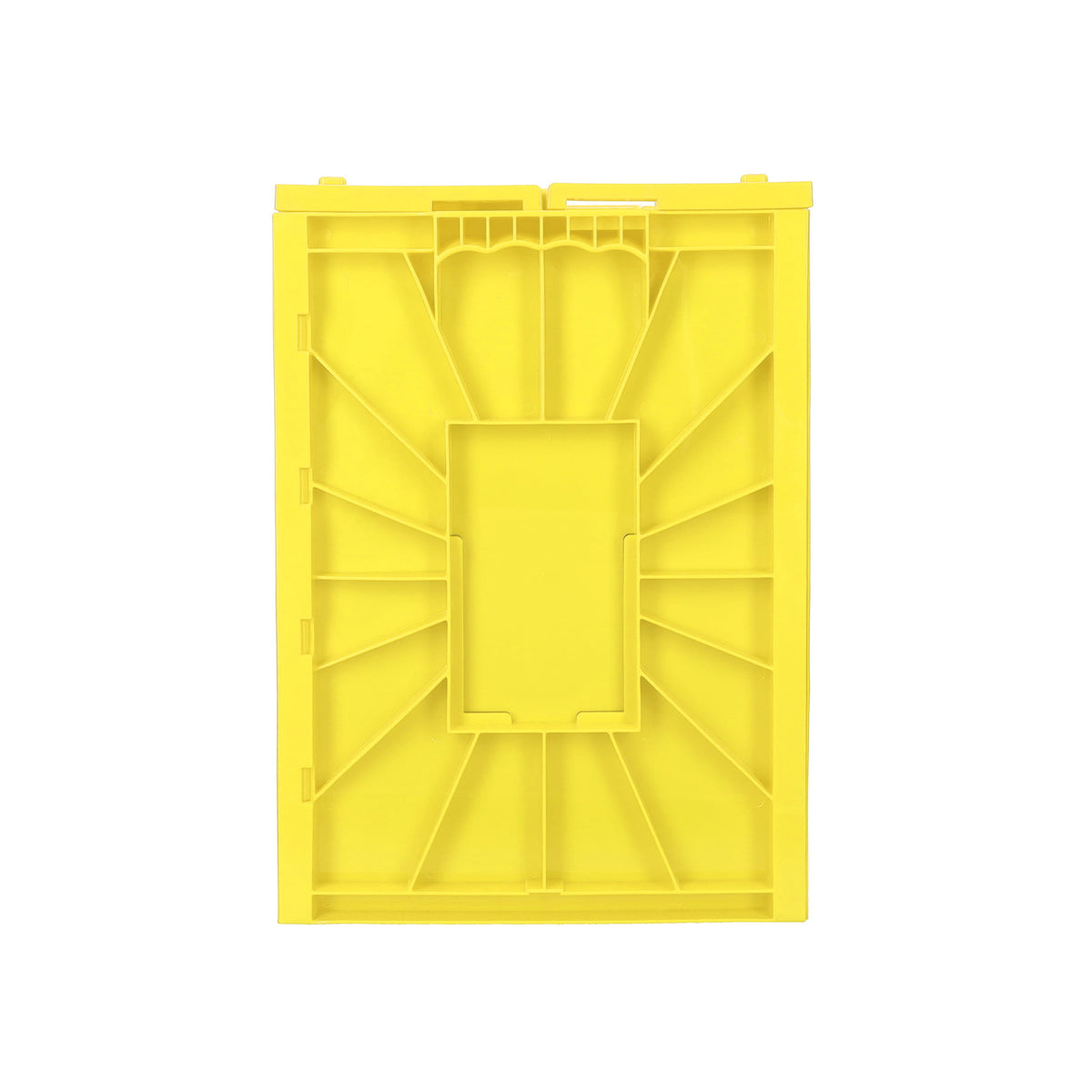 BCW Short Comic Book Bin - Yellow – front product view