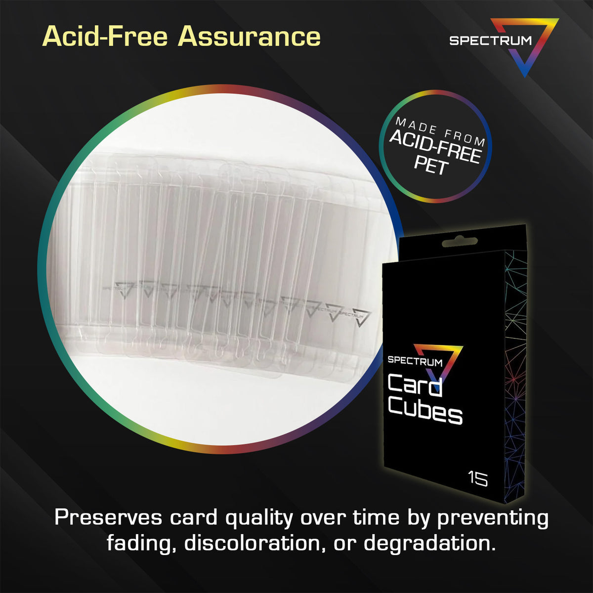 BCW Card Cube - 15CT – dimensions and specifications