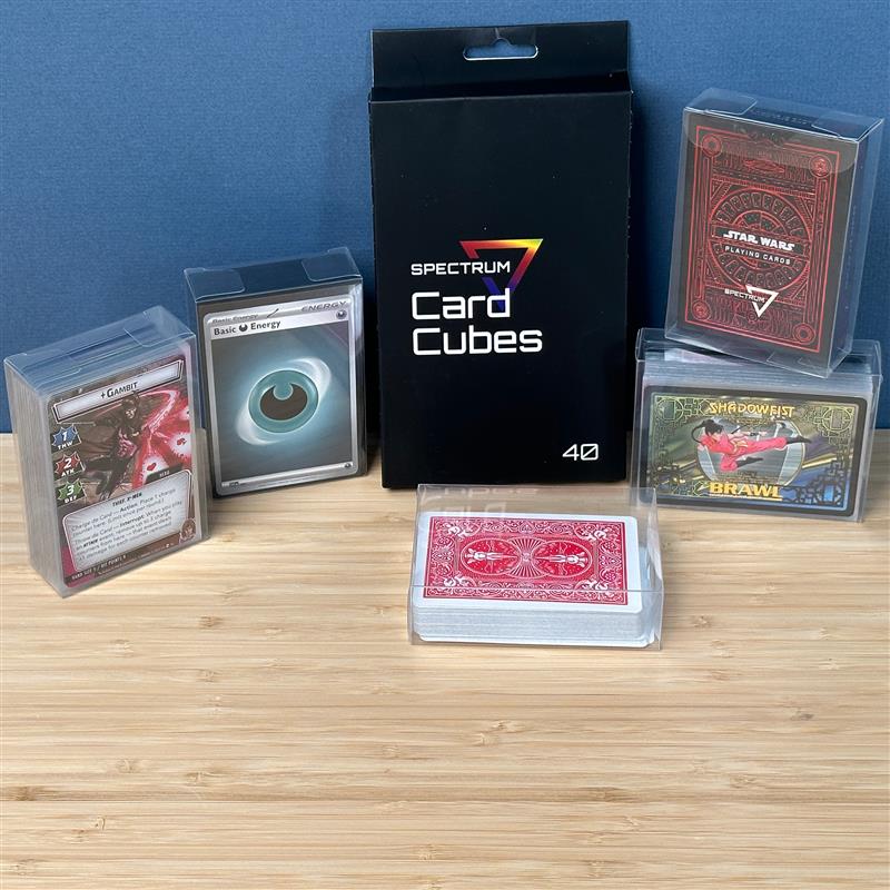 BCW Card Cube - 40CT – front product view